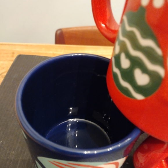 Vintage Waechtersbach Ceramic Mug Set Of 3 - Picture 9 of 12